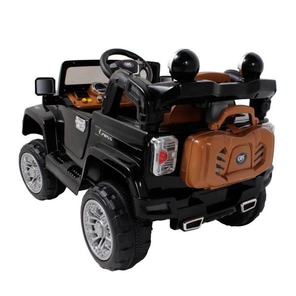 Jipe Elétrico Infantil Preto Com Controle Remoto 12v Bel - Bel Fix Importacao Ltda Imagem de Jipe Elétrico Infantil Preto Com Controle Remoto 12v Bel