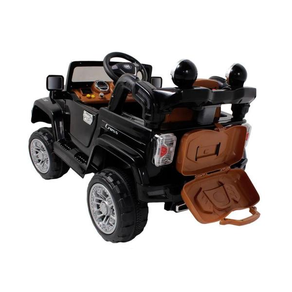 Jipe Elétrico Infantil Preto Com Controle Remoto 12v Bel - Bel Fix Importacao Ltda Imagem de Jipe Elétrico Infantil Preto Com Controle Remoto 12v Bel