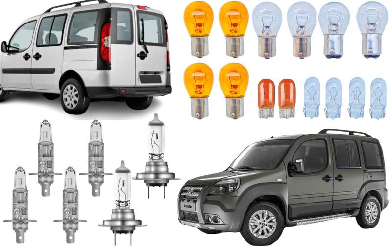 Imagem de Jit halogenas farol milha lanterna giro fiat doblo 02 ate 15