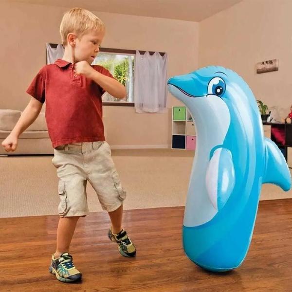 Imagem de João Bobo Inflável Boneco Teimoso 3d - Intex