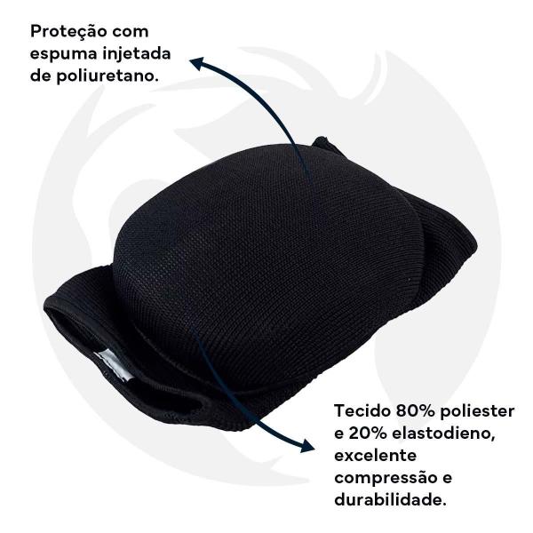 Joelheira De Futsal Muay Thai Volei Adulto Progne Sports Imagem de Joelheira De Futsal Muay Thai Volei Adulto Progne Sports