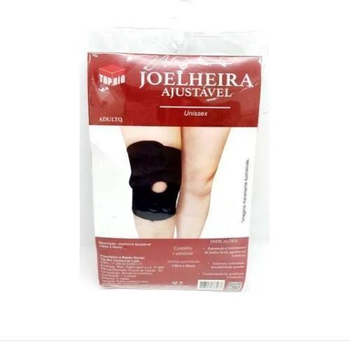 Imagem de Joelheira De Neoprene C Ajustável Preta