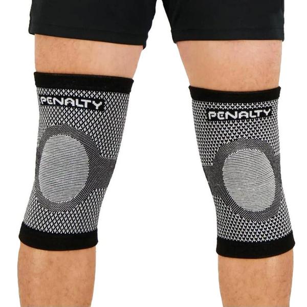 Imagem de Joelheira Elástica Penalty Knit XXIII Preto/branco