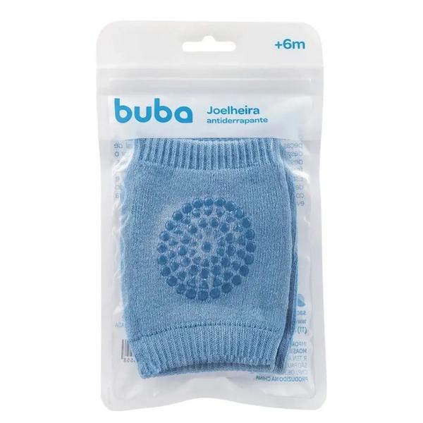 Imagem de Joelheira Infantil Antiderrapante +6m Azul Buba