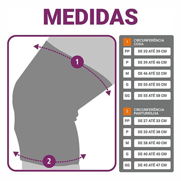 Imagem de Joelheira Ortopédica Hidrolight com Reforço Patelar Curta