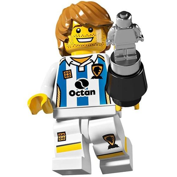 Imagem de Jogador de Futebol LEGO Minifiguras Série 4