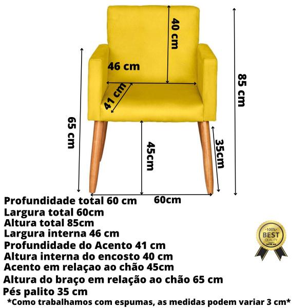 Imagem de Jogo 1 Namoradeira 2 Poltronas resistente para Recepção Sala pequena