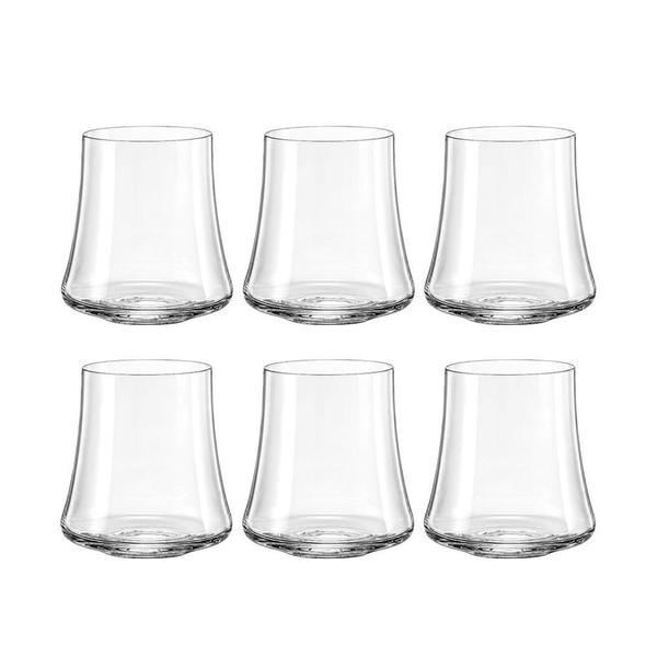Jogo 12 Copos De Cristal Água E Whisky Linha Xtra Bohemia - Bohemia Crystal Imagem de Jogo 12 Copos De Cristal Água E Whisky Linha Xtra Bohemia