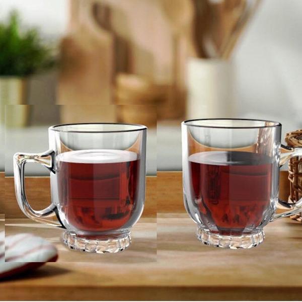 Jogo 12 Xícaras de Café Mini Caneca de Vidro 90ml Orlando Transparente City Glass Imagem de Jogo 12 Xícaras de Café Mini Caneca de Vidro 90ml Orlando Transparente City Glass