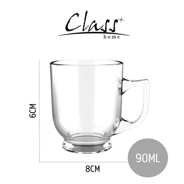 Jogo 12 Xícaras de Café Mini Caneca de Vidro 90ml Orlando Transparente City Glass Imagem de Jogo 12 Xícaras de Café Mini Caneca de Vidro 90ml Orlando Transparente City Glass