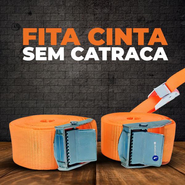 Jogo 2 Fitas Para Amarrar Carga Sem Catraca 1 (25,4mm)x2,5m - Starfer Imagem de Jogo 2 Fitas Para Amarrar Carga Sem Catraca 1 (25,4mm)x2,5m