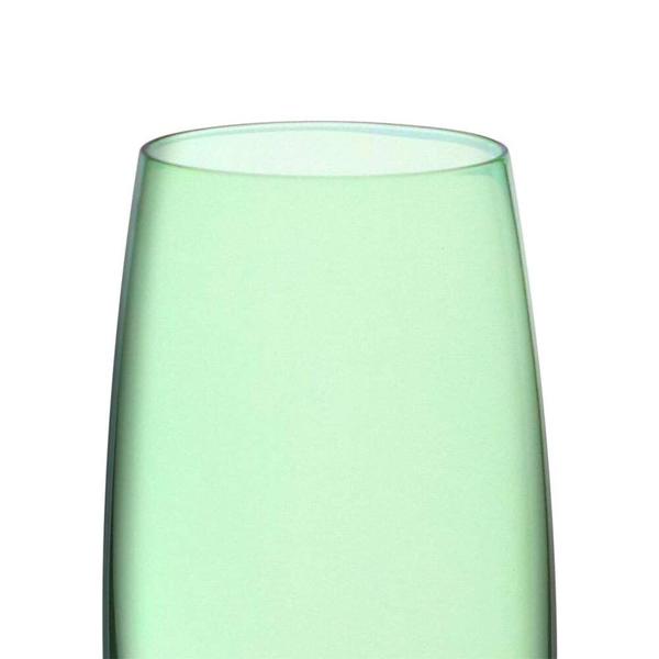 Imagem de Jogo 2 Taças Champanhe Gatro Cristal Ecológico 220ml Verde