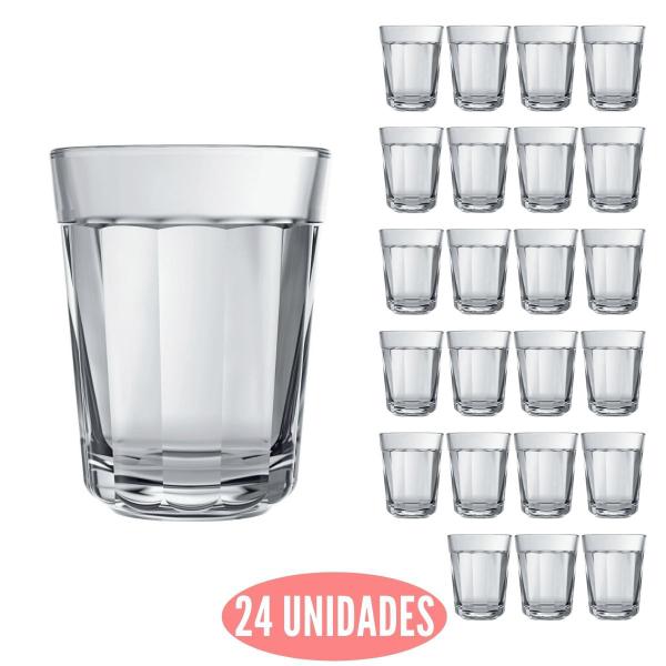 Imagem de Jogo 24 Copos 45ml Americano Dose Redondo Tequila Whisky