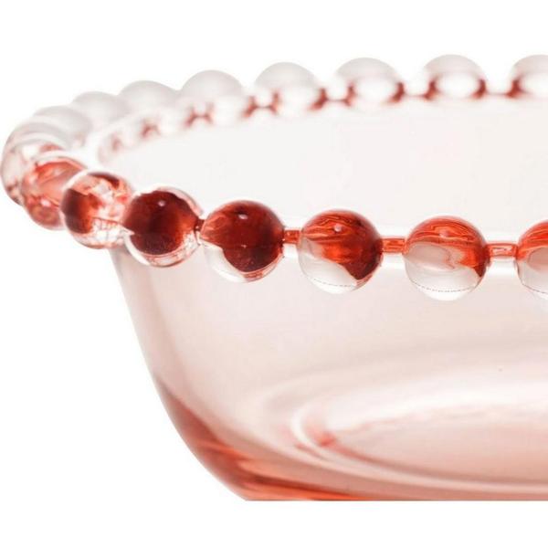 Jogo 3 Bowls Bolinhas Wolff Cristal Pearl 14cm Rosa Rojemac Imagem de Jogo 3 Bowls Bolinhas Wolff Cristal Pearl 14cm Rosa Rojemac