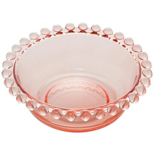 Jogo 3 Bowls Bolinhas Wolff Cristal Pearl 14cm Rosa Rojemac Imagem de Jogo 3 Bowls Bolinhas Wolff Cristal Pearl 14cm Rosa Rojemac