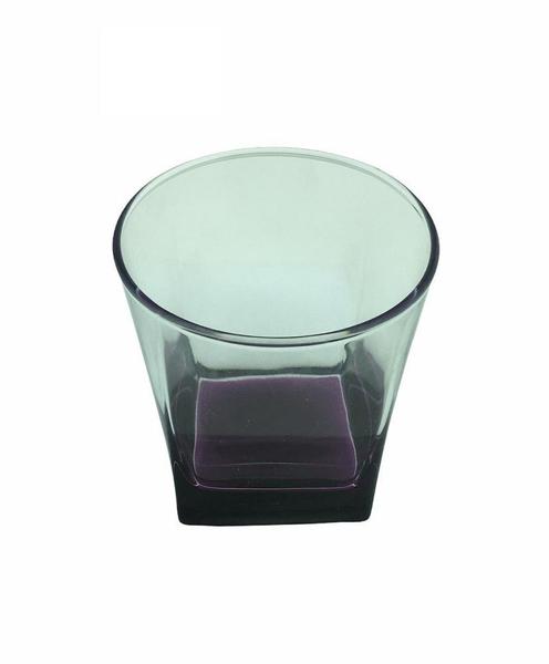 Imagem de Jogo 3 Copos Carre Fundo Roxo Para Whisky 200ml Pasabahçe