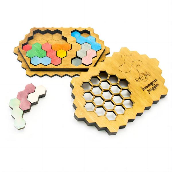 Imagem de Jogo 3D Hexagon Brain Teasers Conquer The Hive Hnhscb