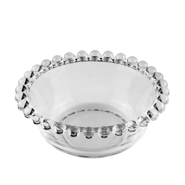 Jogo 4 bowls 12 cm para sobremesa de cristal transparente Pearl Wolff - 27894 Imagem de Jogo 4 bowls 12 cm para sobremesa de cristal transparente Pearl Wolff - 27894