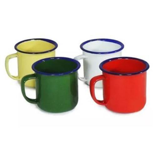 Imagem de Jogo 4 Caneca Esmaltada 90Ml Para Café Chá Xícaras