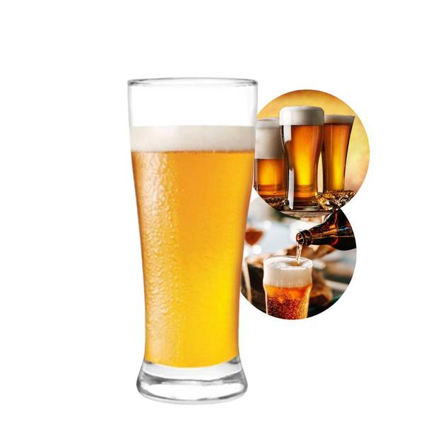 Imagem de Jogo 4 Copos de Cerveja Chopp Bar Pub de Vidro Rostock 300ml Cristar