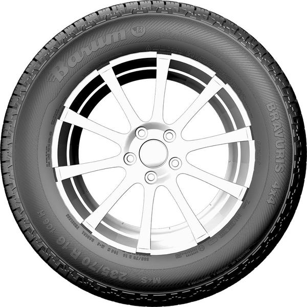 Jogo 4 pneus barum by continental aro 16 bravuris 4x4 205/60r16 92h fr Imagem de Jogo 4 pneus barum by continental aro 16 bravuris 4x4 205/60r16 92h fr