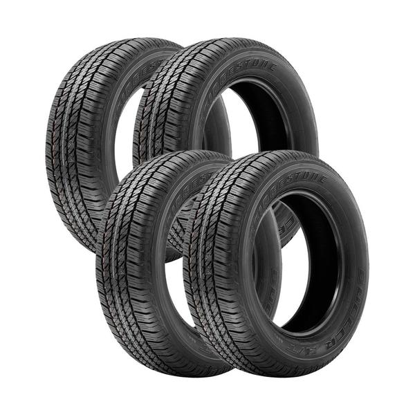 Jogo 4 Pneus Bridgestone Aro 17 Dueler H/T 684 II Ecopia 255/65R17 110T