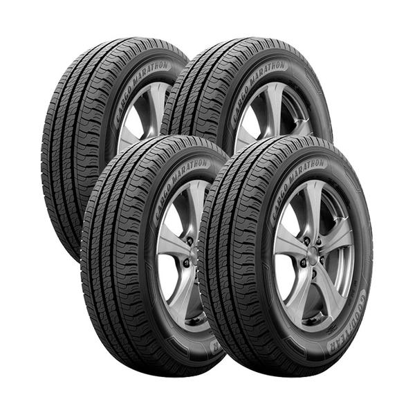 Jogo 4 Pneus Goodyear Aro 14 Cargo Marathon 2 185R14C 102-100R TL