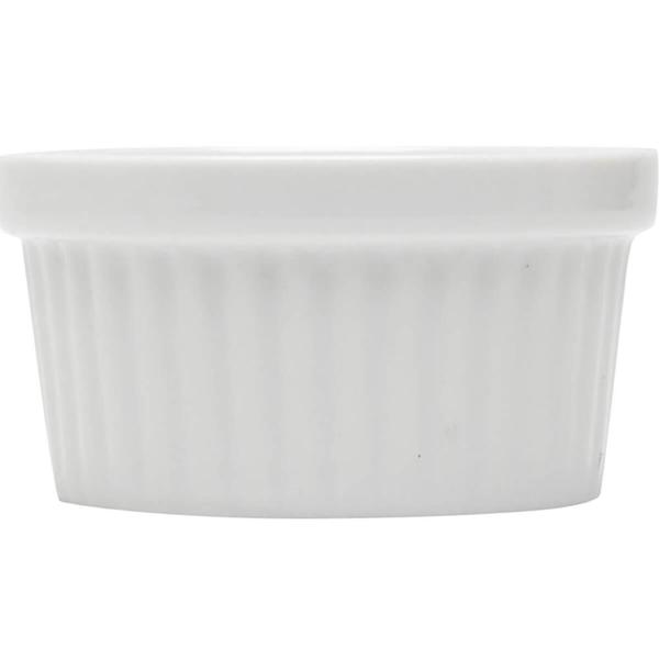 Imagem de Jogo 50 Ramekin Canelado Porcelana 40ml Classic Branco Lyor