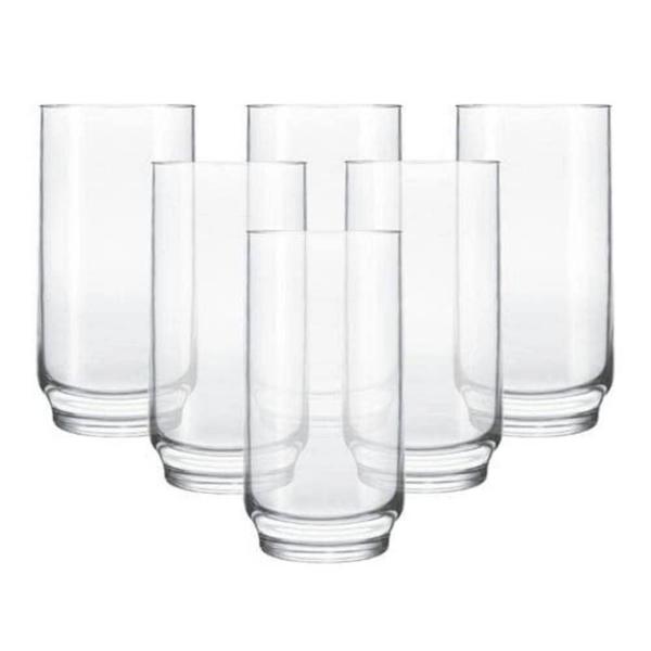 Jogo 6 Copos Vidro Lights 300mL Nadir Figueiredo Imagem de Jogo 6 Copos Vidro Lights 300mL Nadir Figueiredo