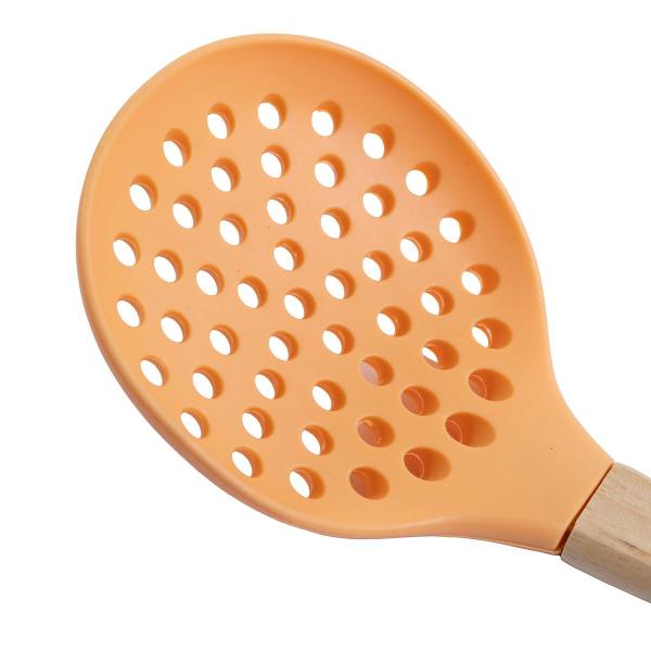 Jogo 6 Peças Silicone Utensílios de Cozinha Master Laranja Claro Wincy Imagem de Jogo 6 Peças Silicone Utensílios de Cozinha Master Laranja Claro Wincy