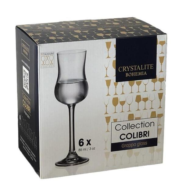 Imagem de Jogo 6 Taças De Licor Colibri De Cristal 85Ml