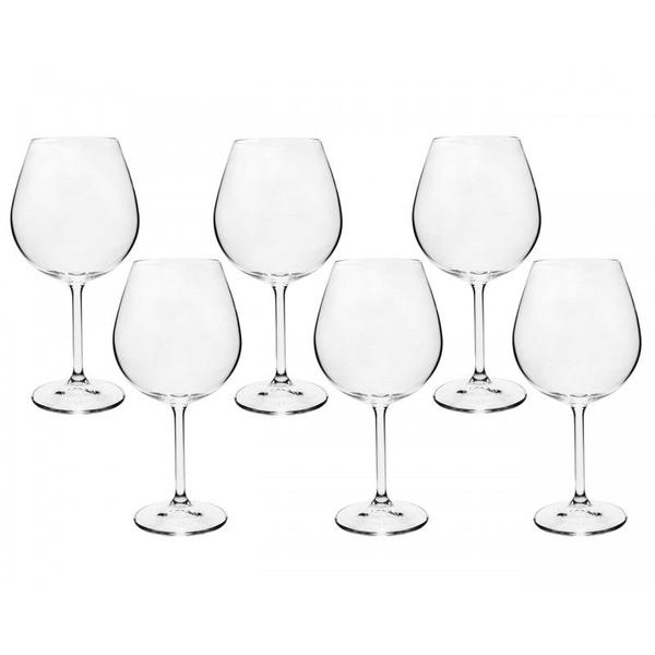 Jogo 6 Taças de Vinho Bordeaux Gastro 650ml Cristal Bohemia Imagem de Jogo 6 Taças de Vinho Bordeaux Gastro 650ml Cristal Bohemia