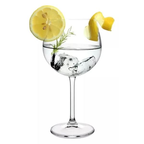 Imagem de Jogo 6 Taças Gin Cristal Titânio Bohemia Flamenco 850ml