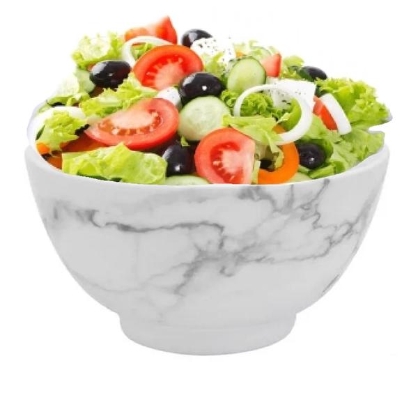 Imagem de Jogo 6 Tigela Bowl Melamina 720ml Saladeira Pote Sobremesas