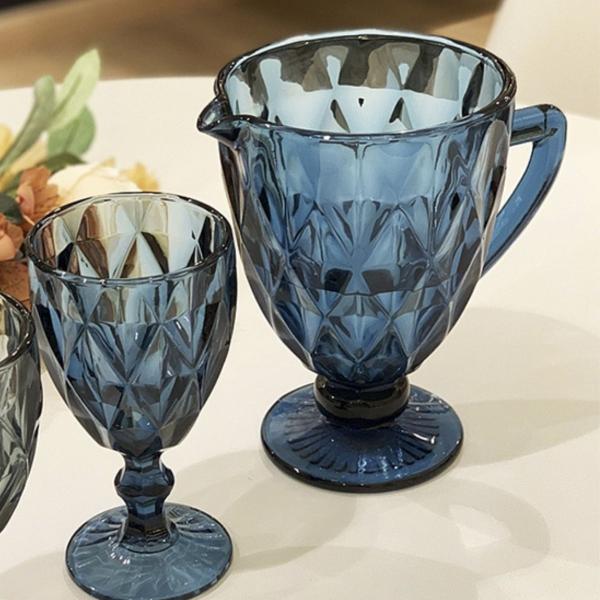 Jogo 7pçs Jarra De Suco Com 6 Taças Para Água Vinho Em Vidro - FRATELLI Imagem de Jogo 7pçs Jarra De Suco Com 6 Taças Para Água Vinho Em Vidro