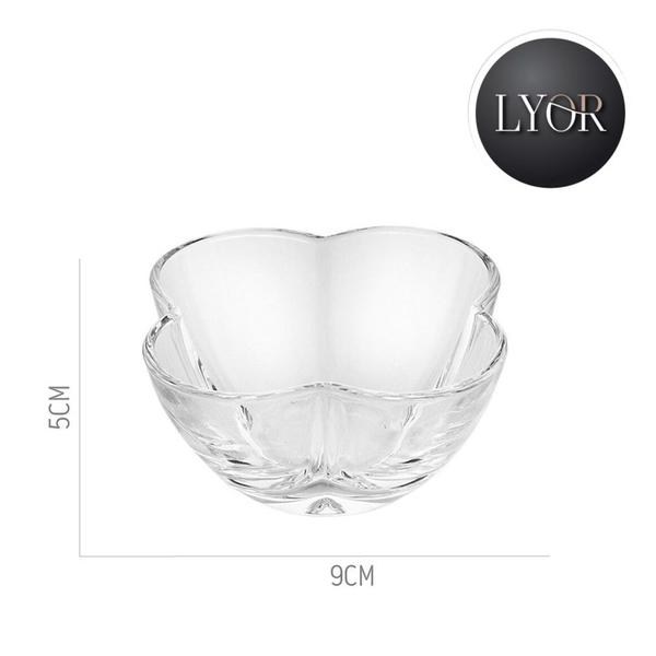 Imagem de Jogo 8 Bowls de Cristal Clover Doces Sobremesas Lyor 5x9cm