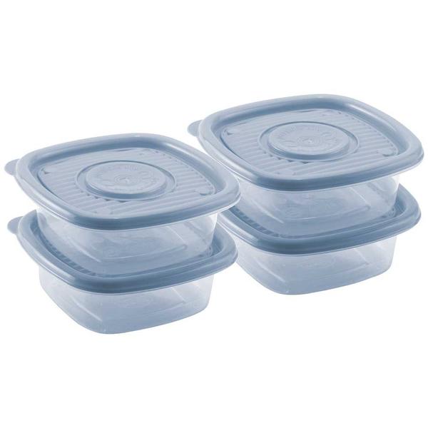 Jogo 8 potes 400ml mantimentos alimento comida vasilha marmita geladeira microondas tapuer tapoer - Plasútil Imagem de Jogo 8 potes 400ml mantimentos alimento comida vasilha marmita geladeira microondas tapuer tapoer