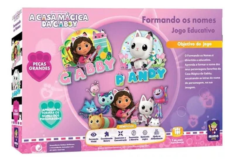 Imagem de Jogo A Casa Da Gabby Formando Os Nomes - Mimo