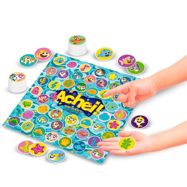 Imagem de Jogo Achei Baby Shark 48 cartas de Raciocínio Nig Brinquedos