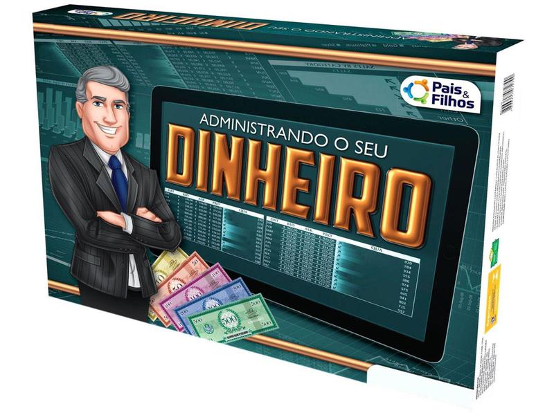 Imagem de Jogo Administrando o seu Dinheiro Tabuleiro - Pais & Filhos