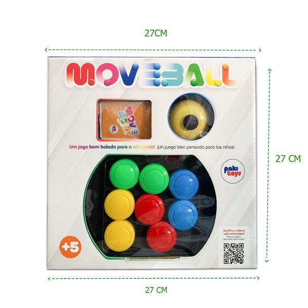 Imagem de Jogo Agilidade MoveBall Infantil Colorido