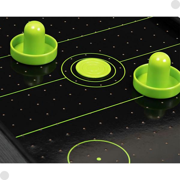 Imagem de Jogo Air Hockey De Mesa Game Verde Neon F01085 - Fun