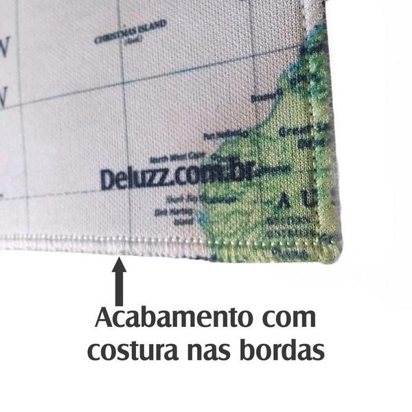 Imagem de Jogo Americano 2 unidades Retangular Neoprene Mapa Brasil