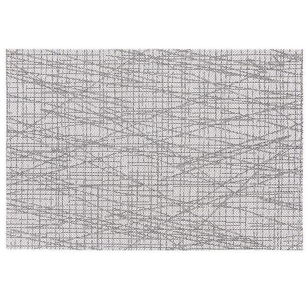 Jogo Americano Avulso Trama Sintetica Rajado Branco e Preto 30x45cm - Copa&Cia Imagem de Jogo Americano Avulso Trama Sintetica Rajado Branco e Preto 30x45cm - Copa&Cia
