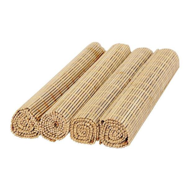 Imagem de Jogo Americano De Bambu Cozinha 30 Cm X 40 Cm Com 4 Unidades