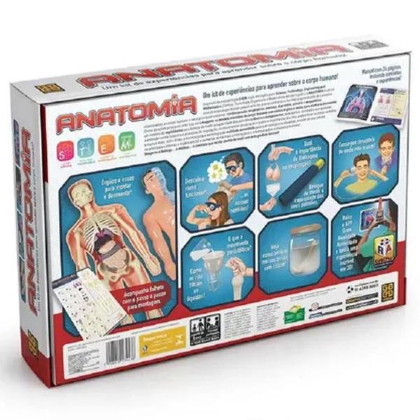 Imagem de Jogo Anatomia Grow Kit Experiências Corpo Humano 03443