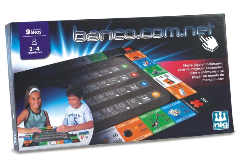 Imagem de Jogo Banco.Com.Net  (+ 9 anos)  NIG Brinquedos