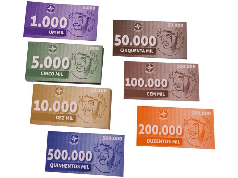Jogo Banco Imobiliário Mundo Tabuleiro - Estrela Imagem de Jogo Banco Imobiliário Mundo Tabuleiro - Estrela