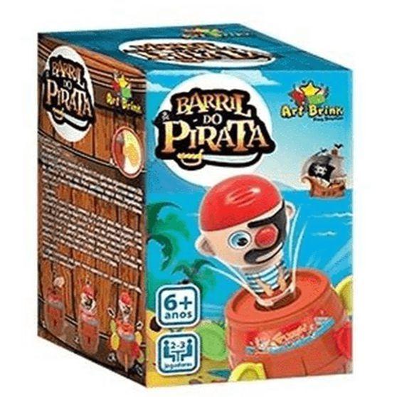 Imagem de Jogo Barril De Pirata Pequeno 10x4,5cm - Jogo educativo