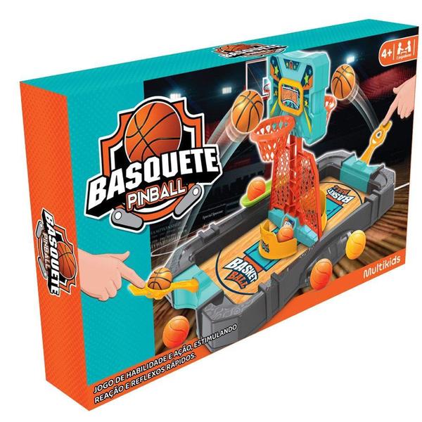 Imagem de Jogo Basquete Pinball Multikids - BR2012